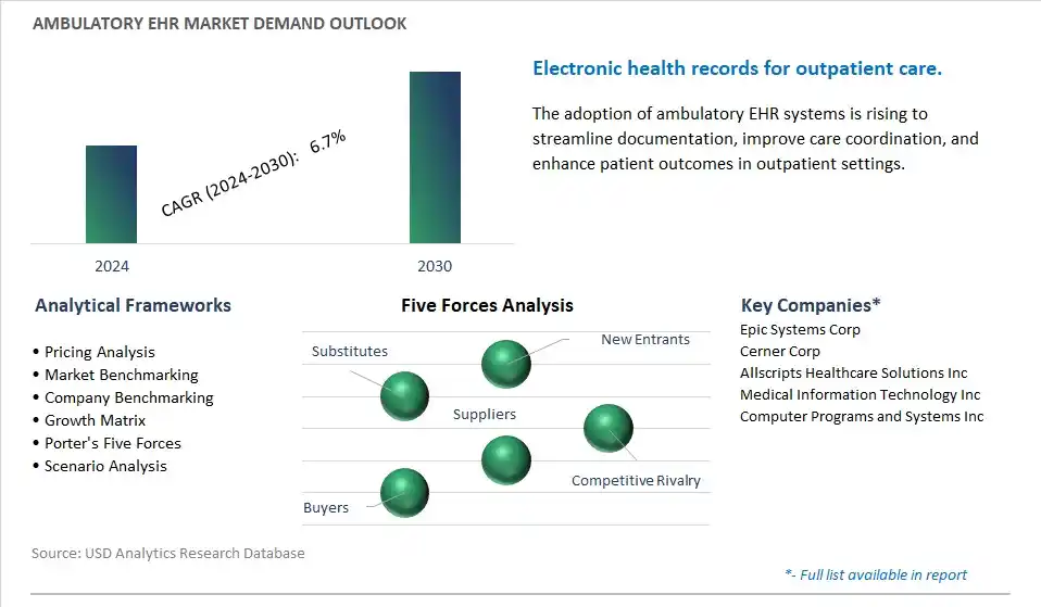 Ambulatory EHR Industry- Market Size, Share, Trends, Growth Outlook