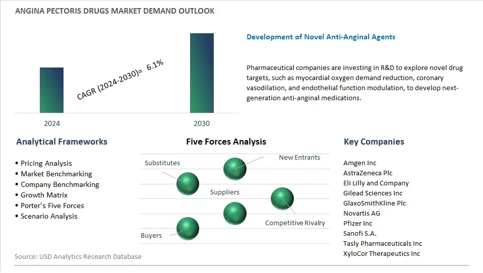 Angina Pectoris Drugs Industry- Market Size, Share, Trends, Growth Outlook