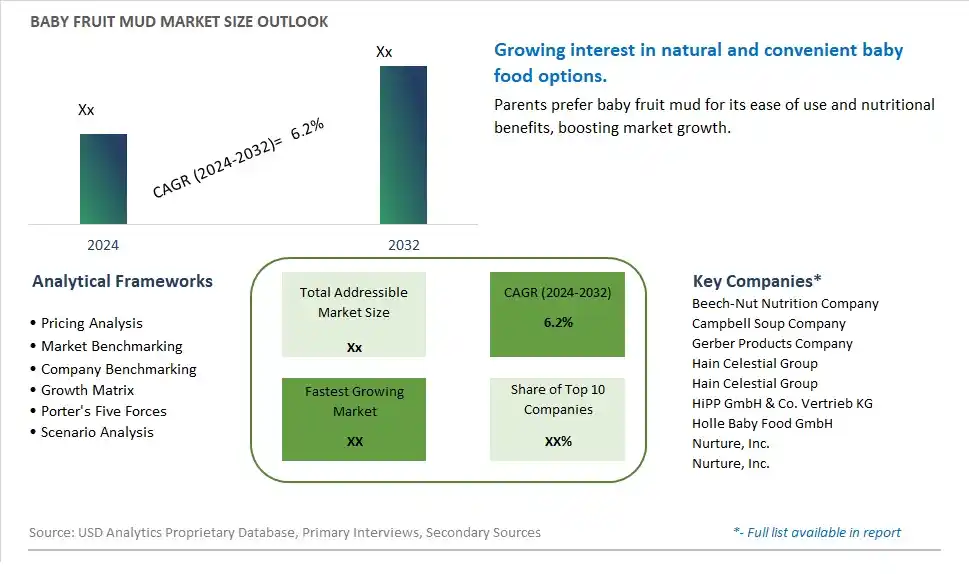 Baby Fruit Mud Market Size, Share, Trends, Growth Outlook