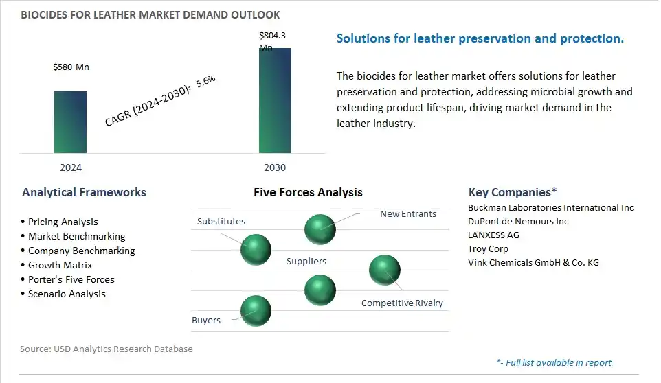 Biocides for Leather Industry- Market Size, Share, Trends, Growth Outlook