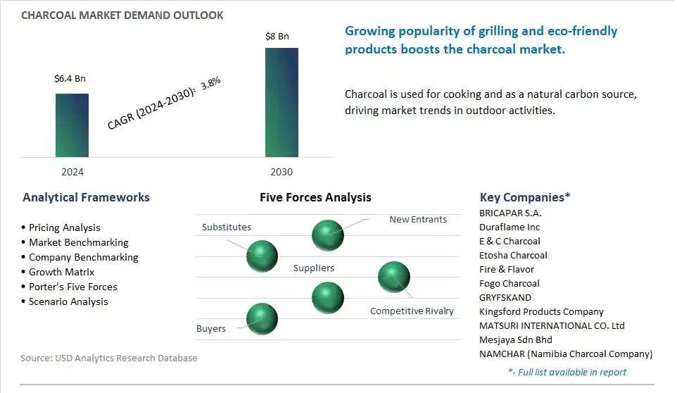 Charcoal Market- Industry Size, Share, Trends, Growth Outlook