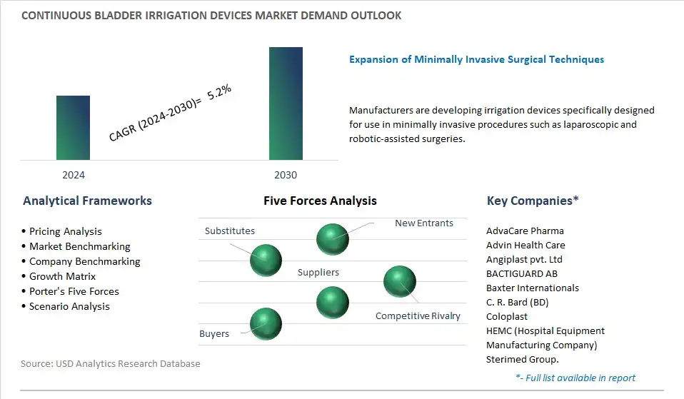 Continuous Bladder Irrigation Devices Industry- Market Size, Share, Trends, Growth Outlook