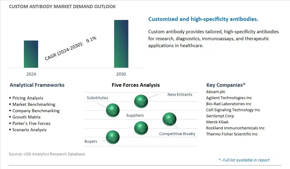 Custom Antibody Industry- Market Size, Share, Trends, Growth Outlook