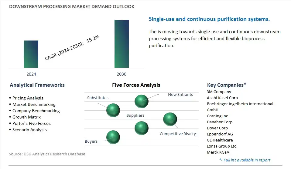 Downstream Processing Industry- Market Size, Share, Trends, Growth Outlook