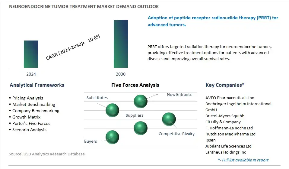 Neuroendocrine Tumor Treatment Industry- Market Size, Share, Trends, Growth Outlook