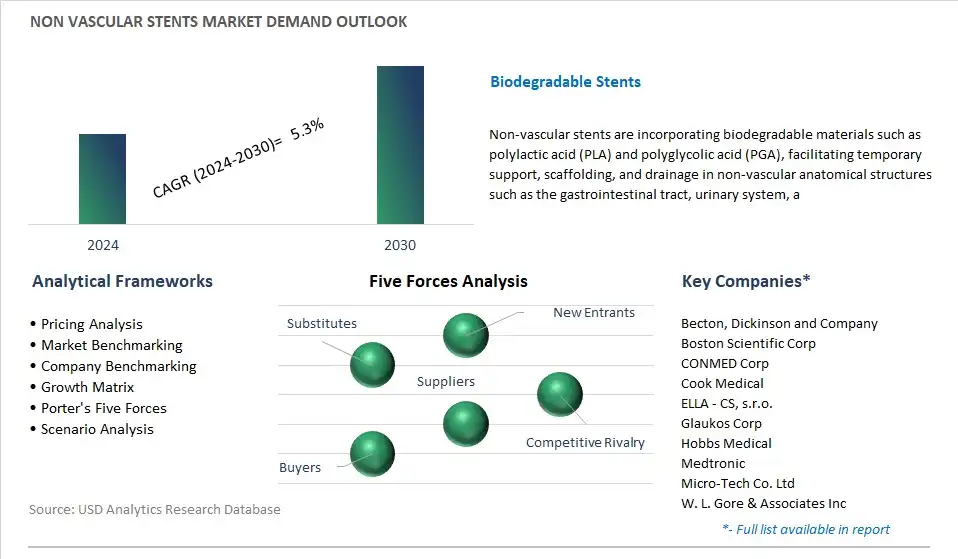 Non vascular Stents Industry- Market Size, Share, Trends, Growth Outlook