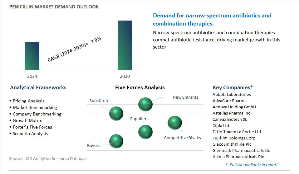 Penicillin Industry- Market Size, Share, Trends, Growth Outlook