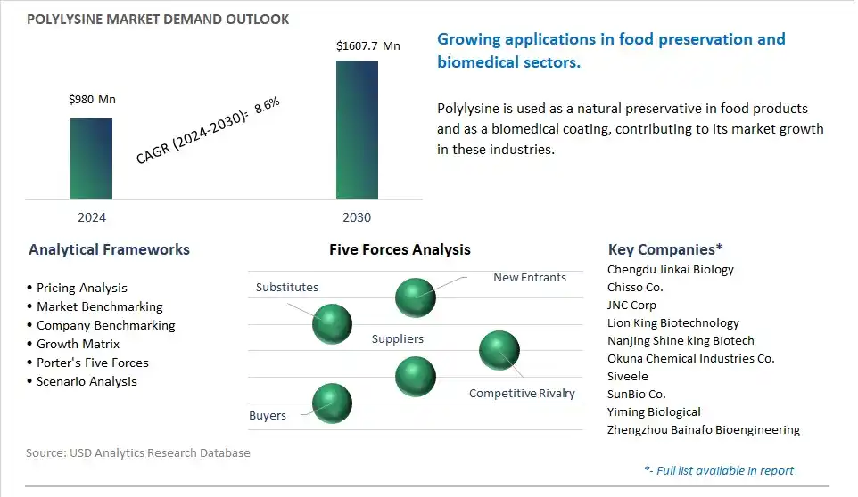 Polylysine Market- Industry Size, Share, Trends, Growth Outlook