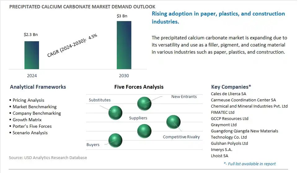 Precipitated Calcium Carbonate Market- Industry Size, Share, Trends, Growth Outlook