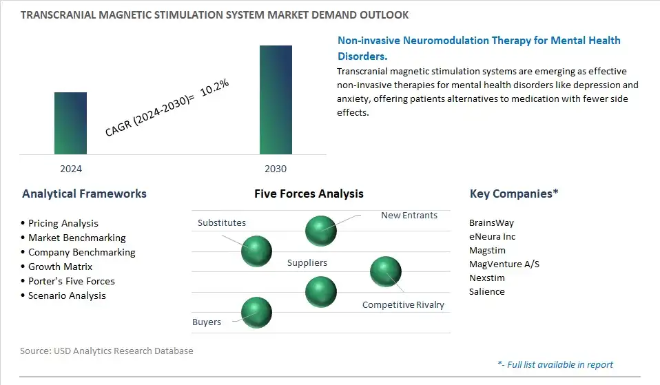Transcranial Magnetic Stimulation System Industry- Market Size, Share, Trends, Growth Outlook