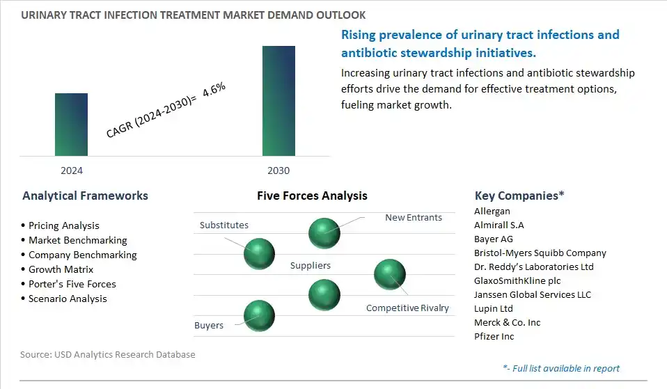 Urinary Tract Infection Treatment Industry- Market Size, Share, Trends, Growth Outlook
